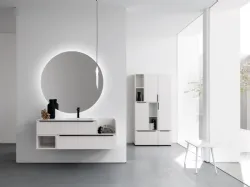 Mobile da Bagno sospeso composizione Q45 05 di Licor Design