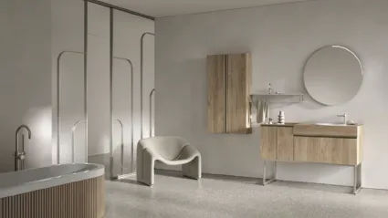 Mobile da Bagno a terra BIK BK13 di Compab