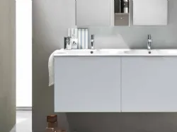 Mobile da Bagno sospeso composizione Q45 05 di Licor Design