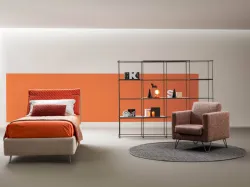 Divano Letto con letto singolo estraibile Camomilla di Le Comfort