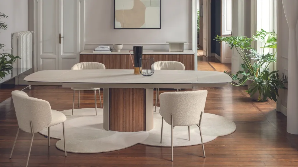 Tavolo allungabile Yoroy di Calligaris